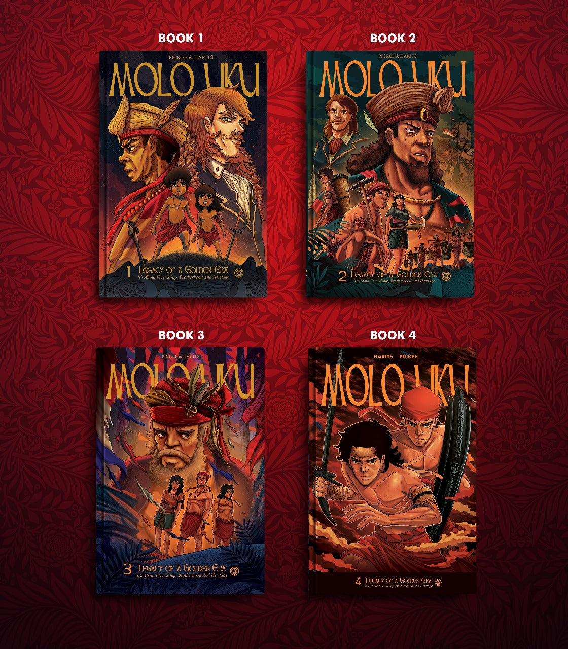 Limited Bundle 1, 2, 3 & 4 ENGLISH  - December verzending