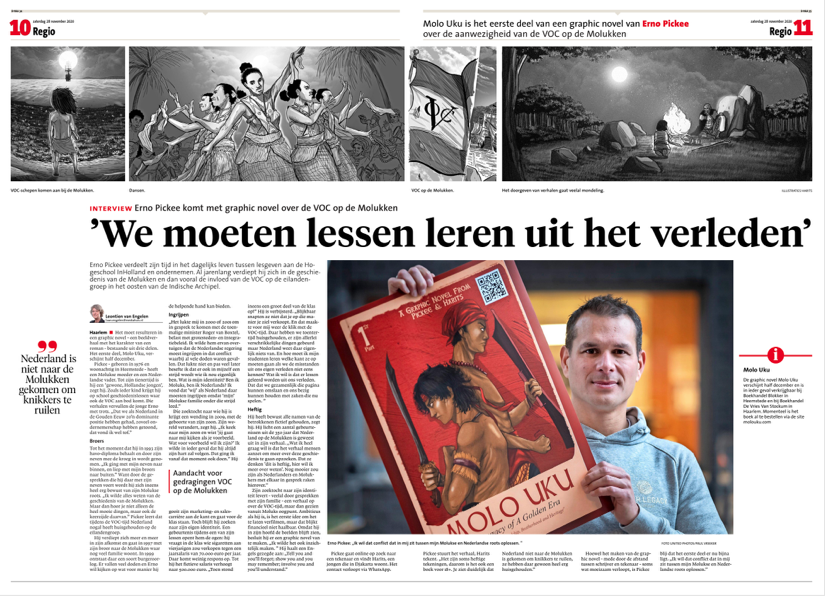#6 Haarlems Dagblad - I want lessons to be learned from our past